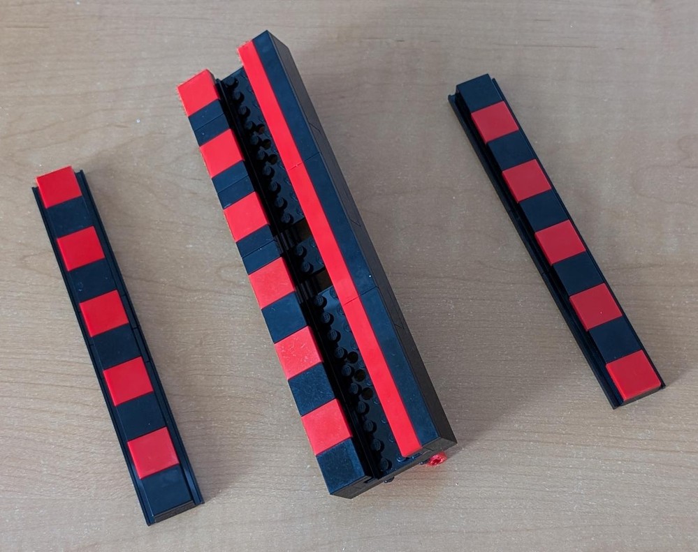 Lego Addition & Subtraction Slide Rule