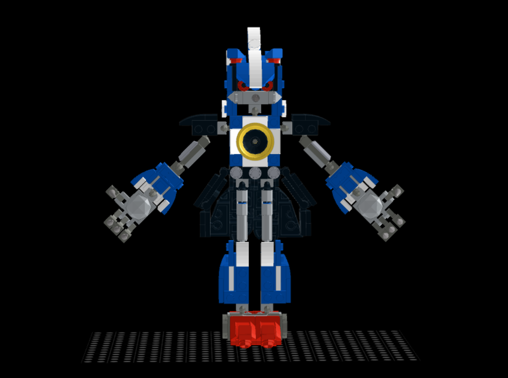 Lego "action figure sized" neo metal sonic