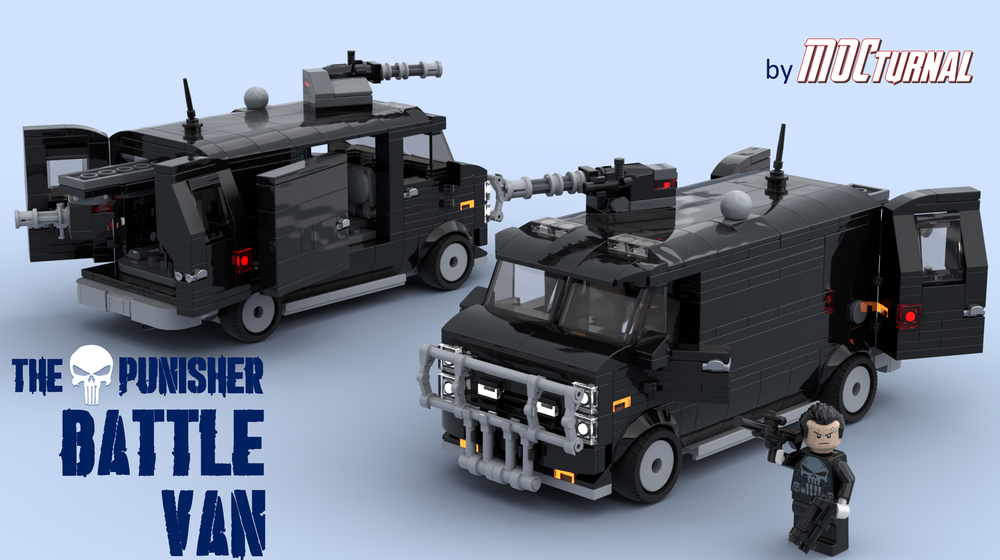 Lego MOCturnal The Punisher: Battle Van