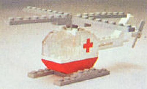 Lego Red Cross Helicopter