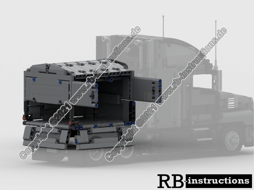 Lego Ballast bed with spitz roof