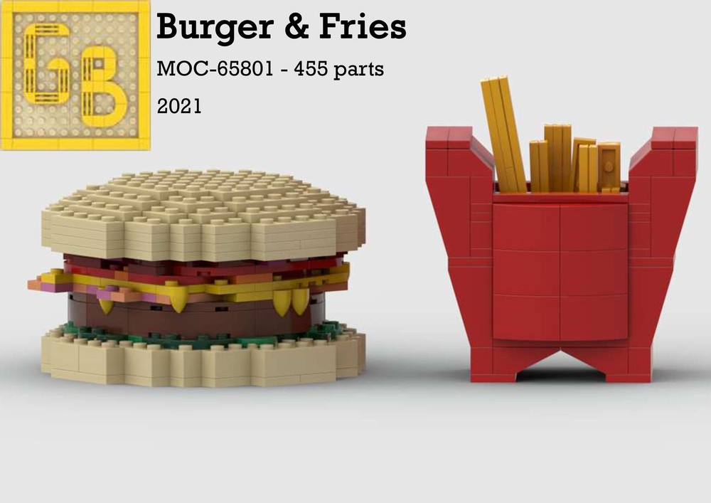 Lego Burger & Fries