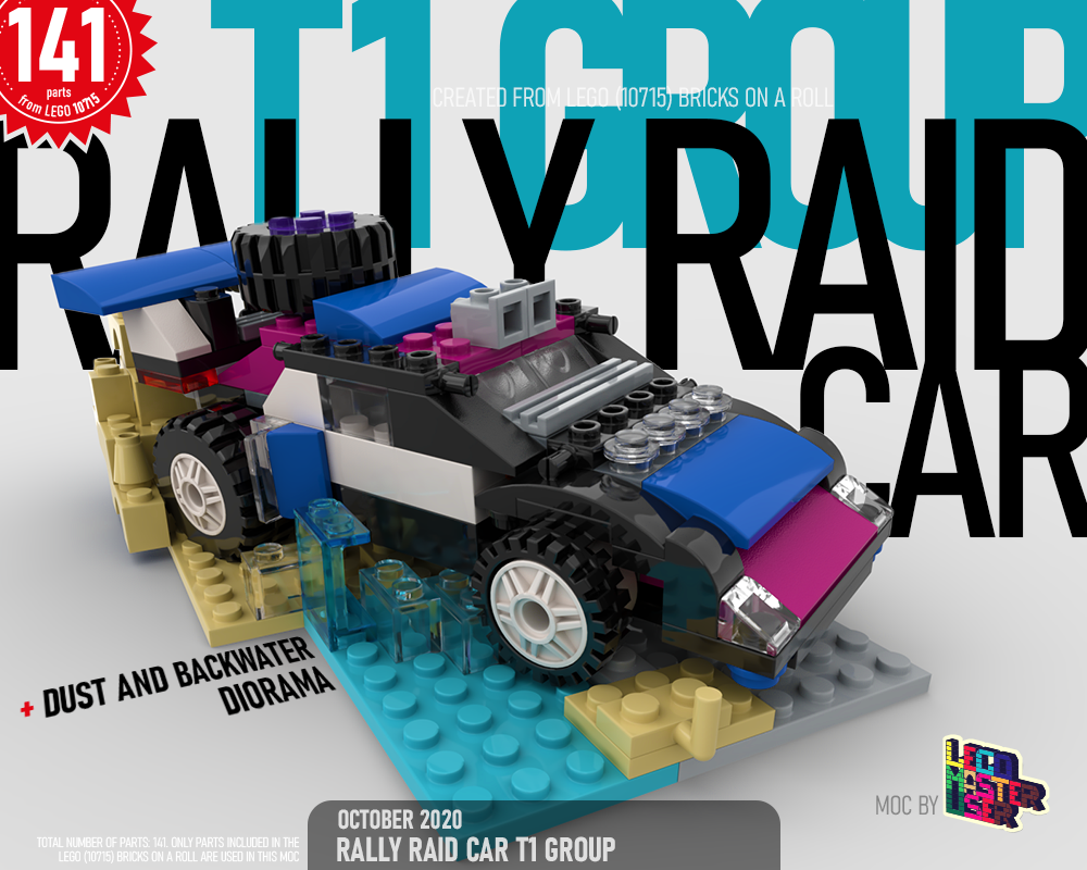 Lego Rally Raid Car T1 Group