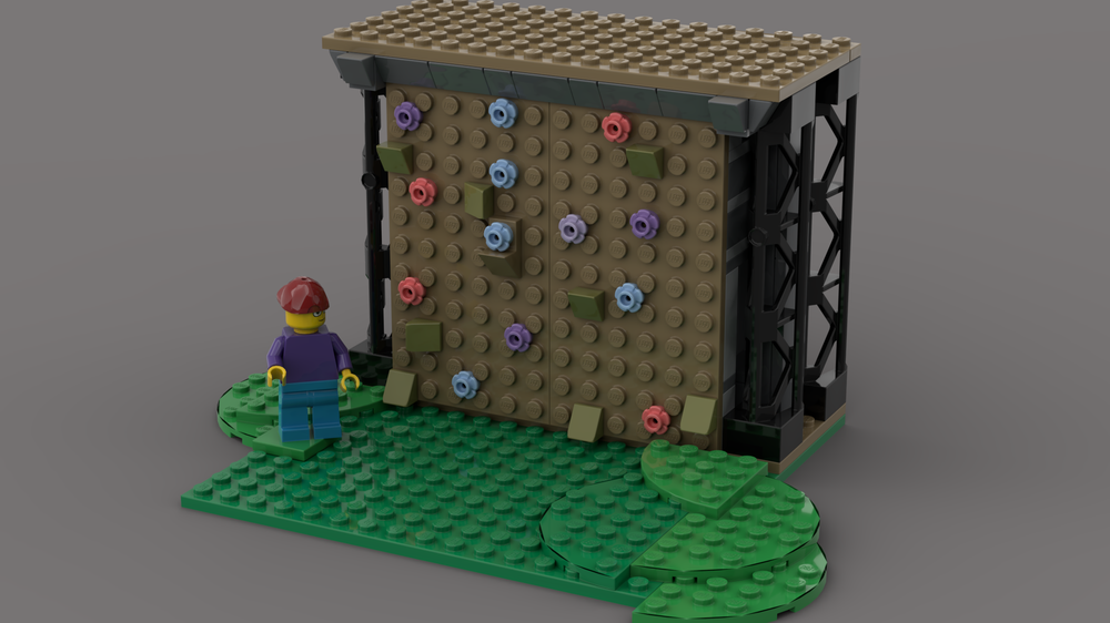 Lego Beginner Rock Climbing Wall