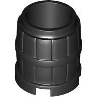 Lego Barrel 2 x 2 x 2 / Black
