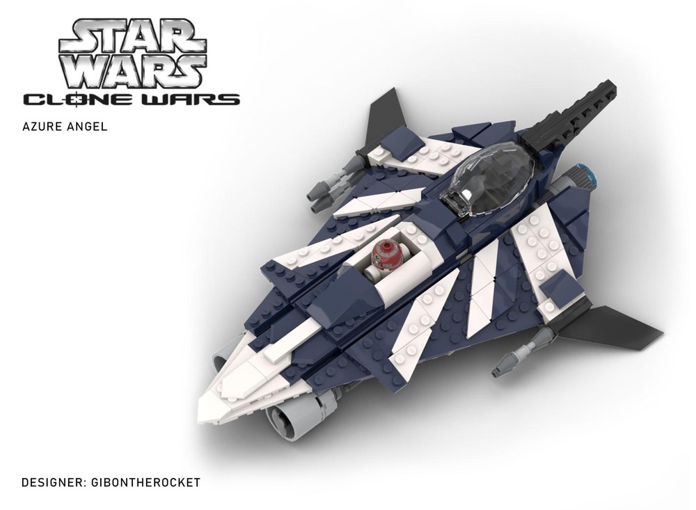 Lego Azure Angel (Clone Wars 2003)