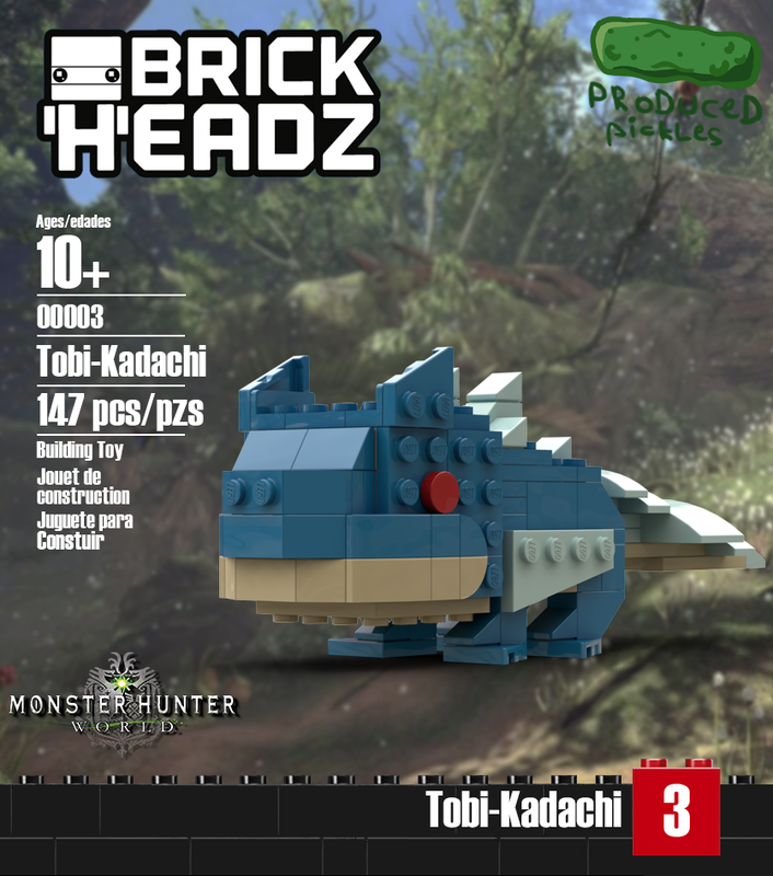 Lego Tobi-Kadachi (Monster Hunter World)