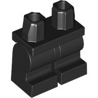 Lego Hips and Black Medium Legs [Complete Assembly] / Black