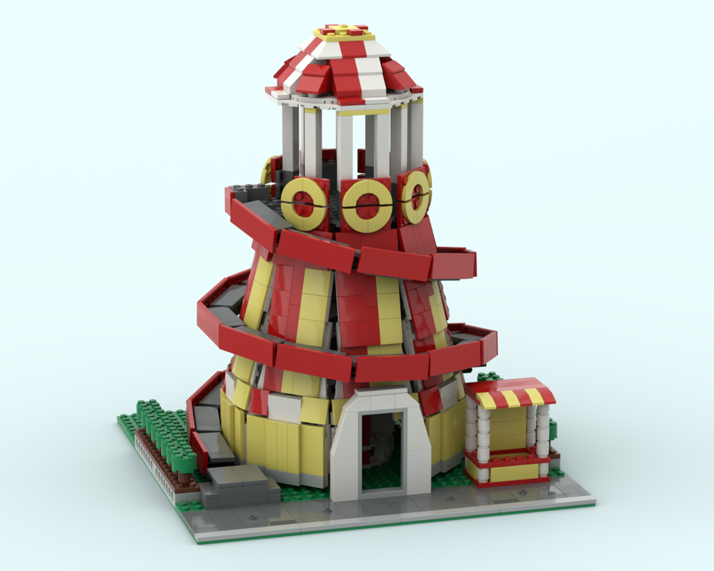 Lego Spiral Slide