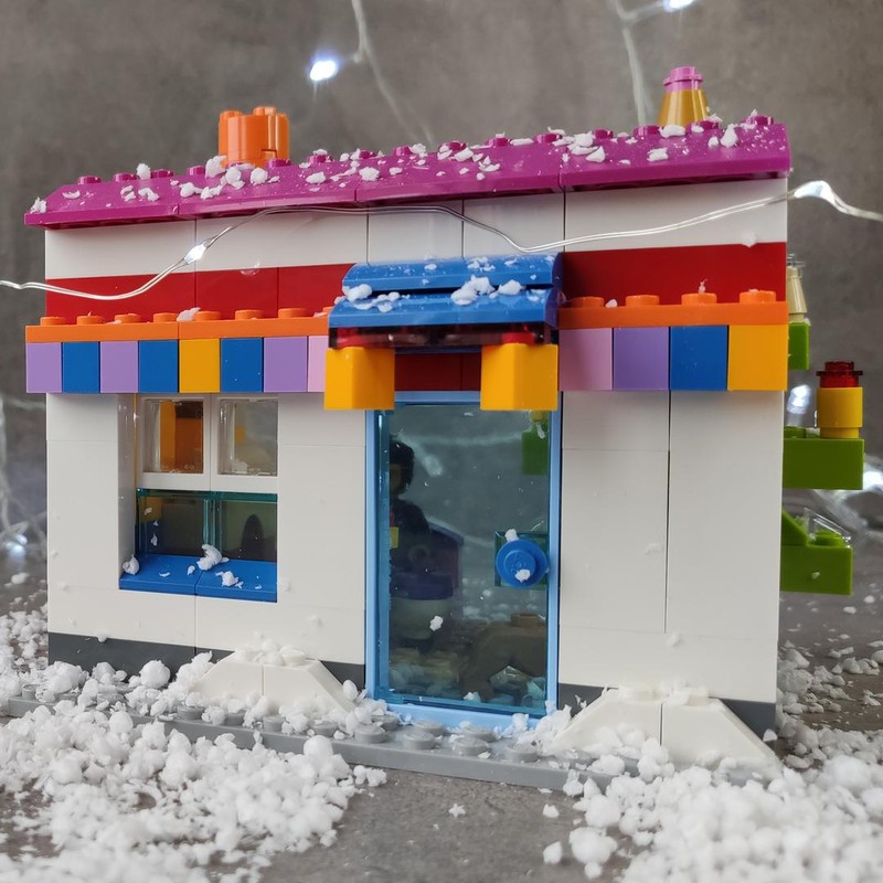 Lego 10715 CHRISTMAS HOUSE, TREE, FIREPLACE