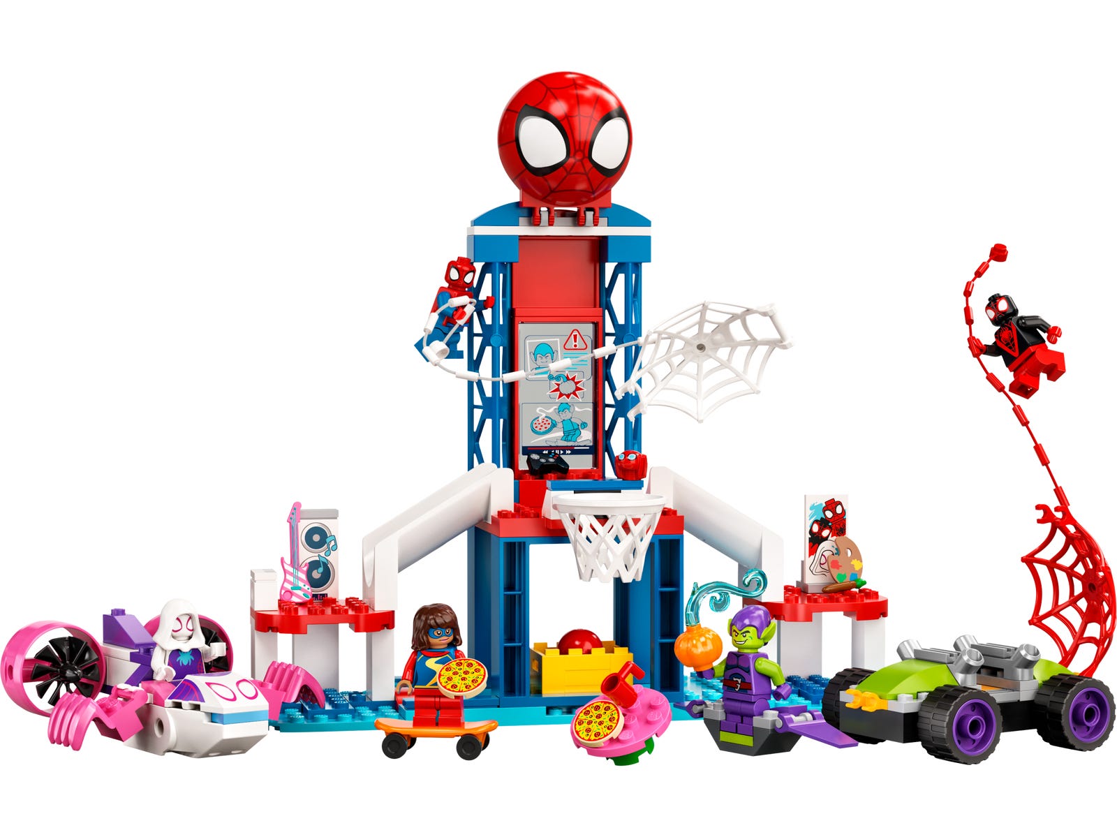Lego Spider-Man Webquarters Hangout