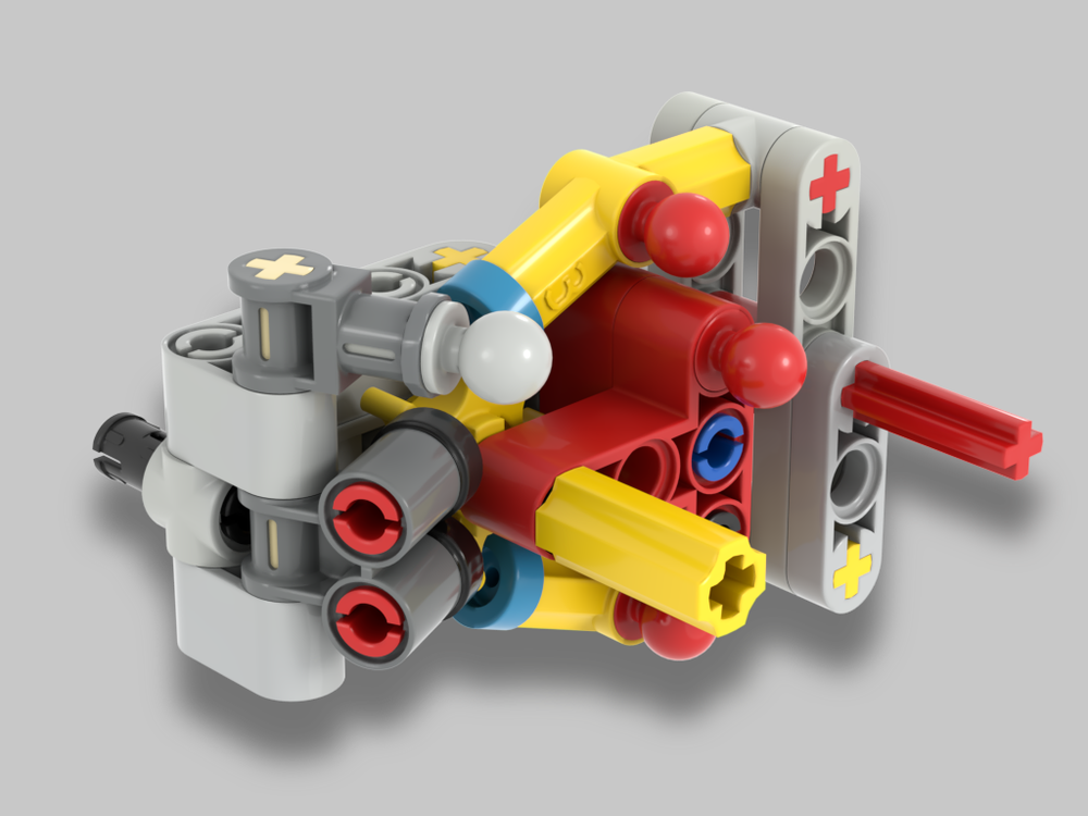 Lego 45° Stepper Mechanism