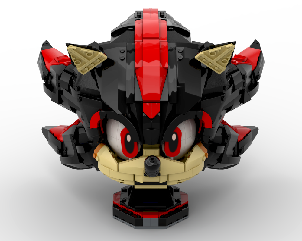 Lego Movie-accurate Shadow the Hedgehog