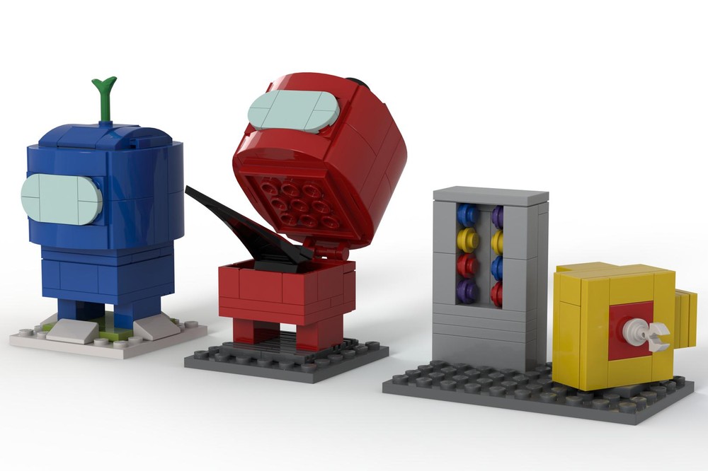 Lego Among Us Brickheadz Triple Pack