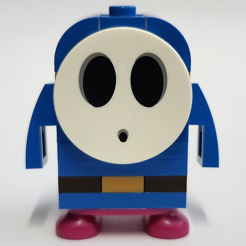 Lego Blue Shy Guy