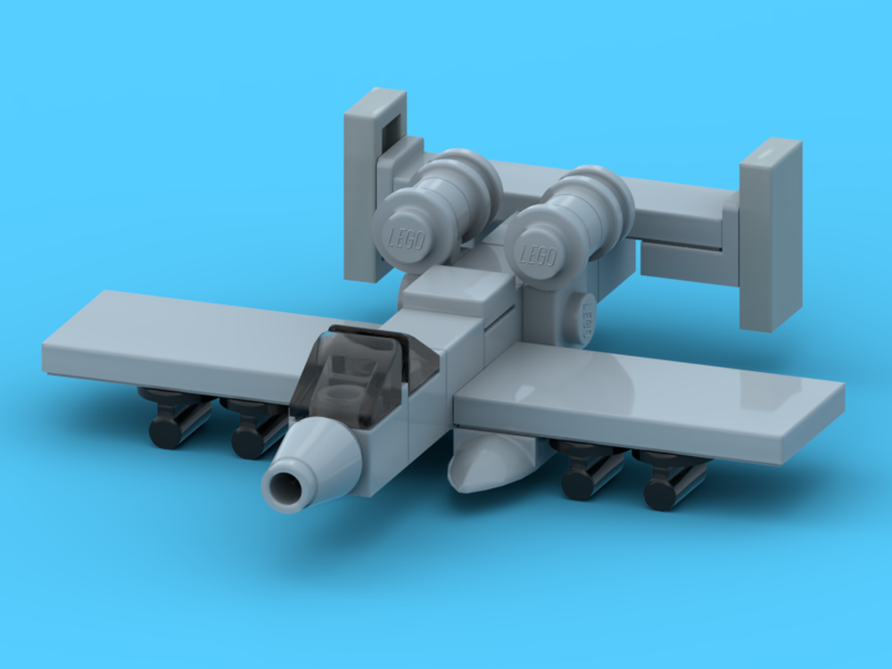Lego A-10 Thunderbolt II Ace combat