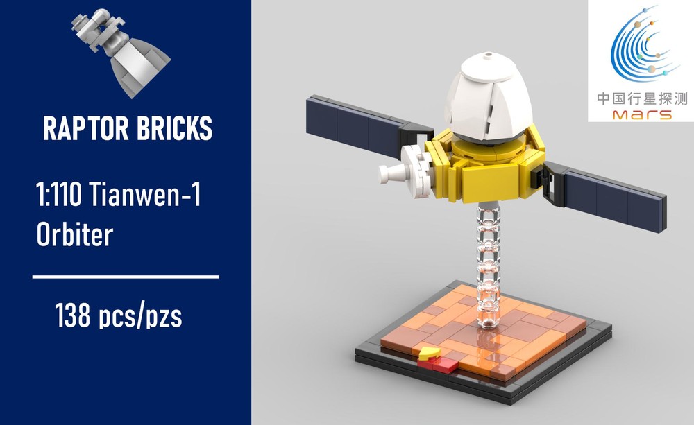 Lego 1:110 Tianwen-1 Orbiter
