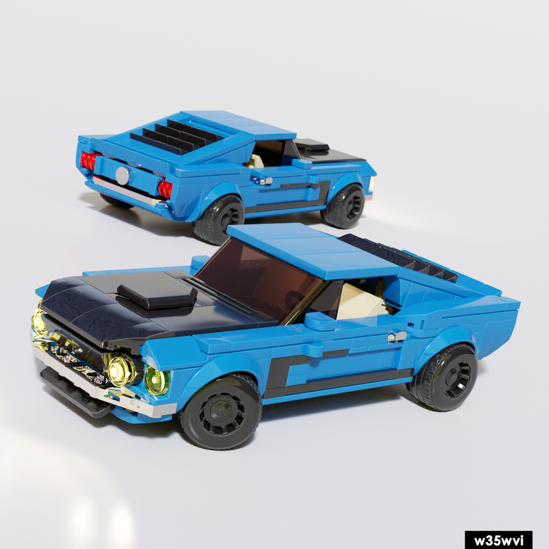 Lego `69 Ford Mustang Boss 302
