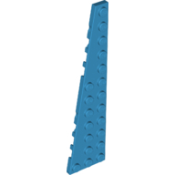 Lego Wedge Plate 12 x 3 Left / Dark Azure