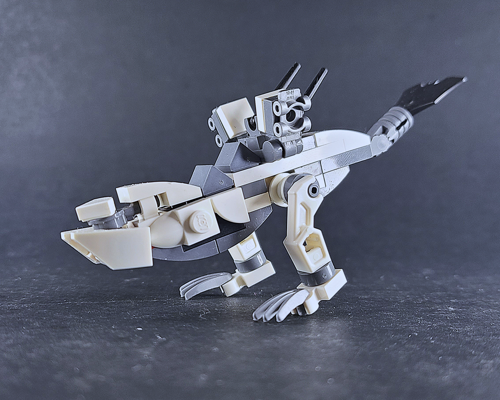 Lego Microscale Thunderjaw from Horizon Adventures