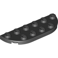Lego Plate Round Corners 2 x 6 Double