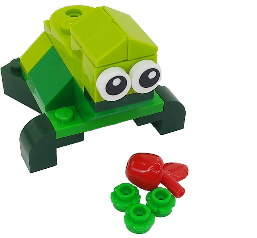 Lego 🐢 Turtle with 11007