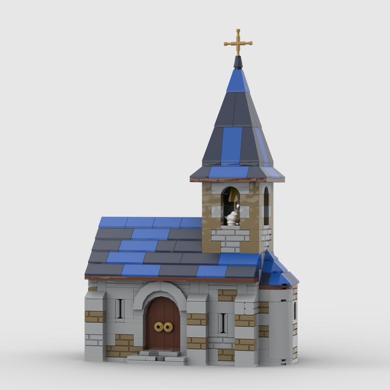 Lego Chapel Saint Pierre de Vénéjean