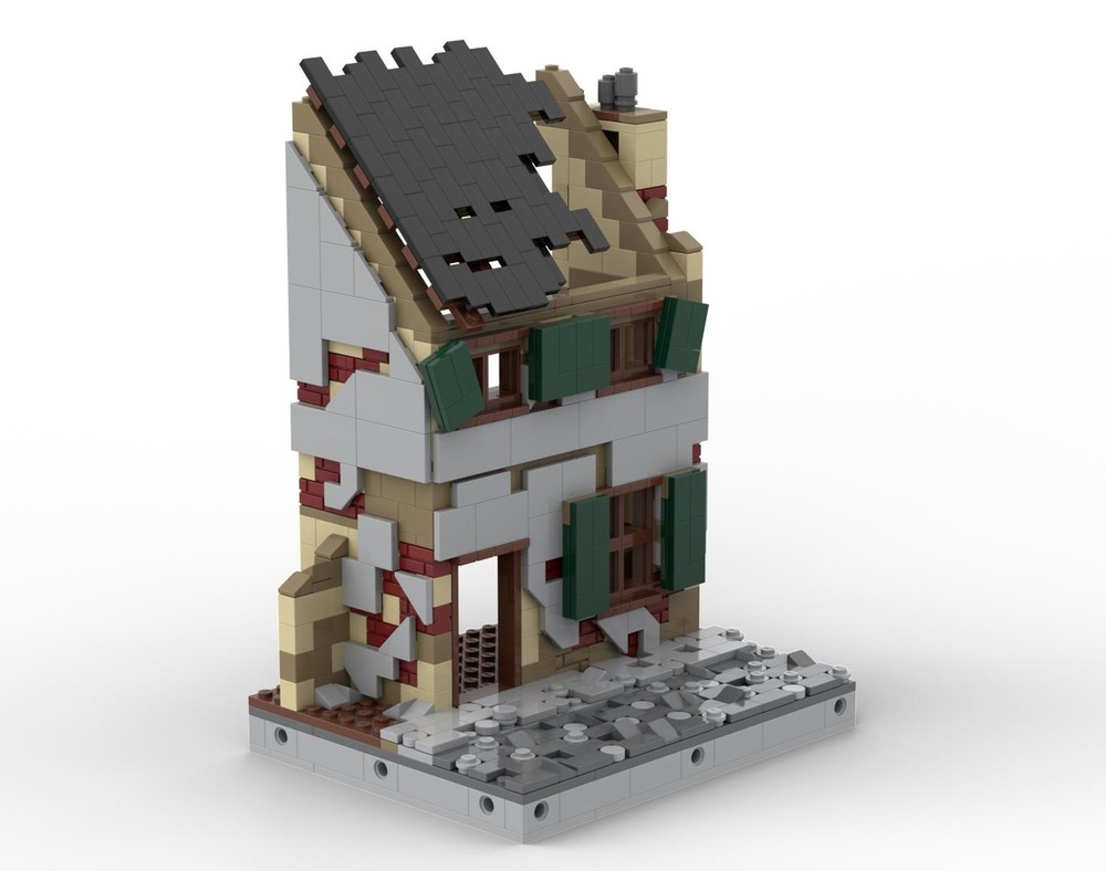 Lego ruined house n8