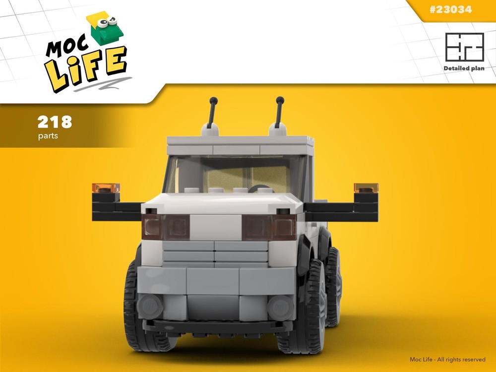 Lego Ram 1500 regular cab small bed
