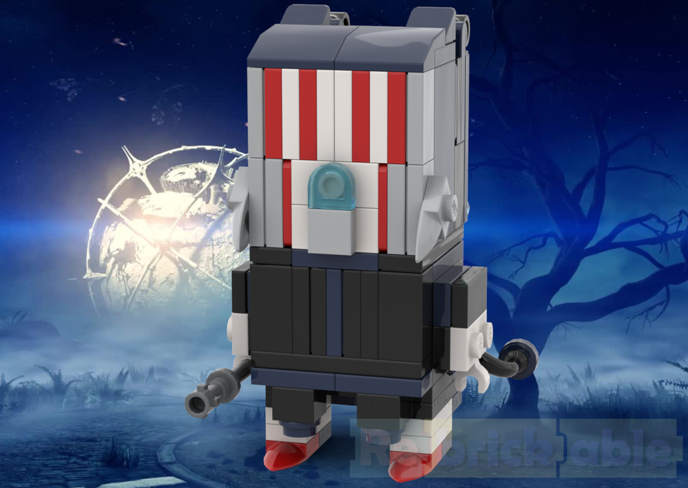 Lego Wukong BrickHead - Warframe