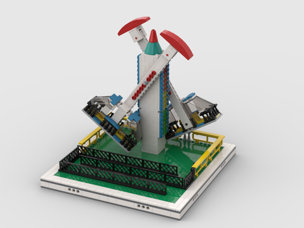 Lego 360 Carousel for modular Amusement Park