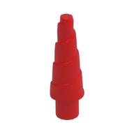 Lego Creature Body Part, Horn (Unicorn) / Red