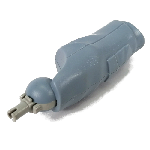 Lego Large Figure Limb, Leg, Top Section, Light Grey Pin Socket and Pin (Nick) / Sand Blue