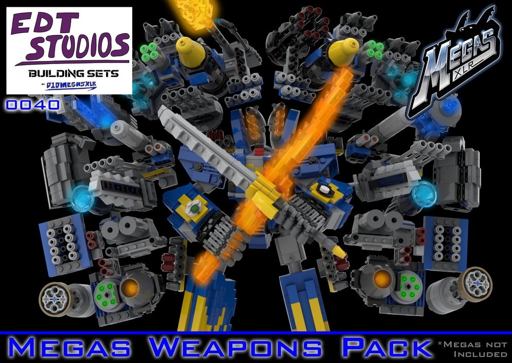 Lego Megas Weapons Pack