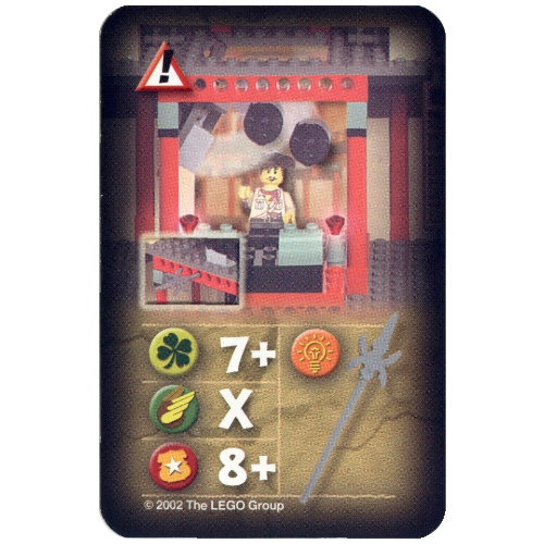 Lego Trading Card, Orient, Hazards - Dragon Fortress Spear Trap