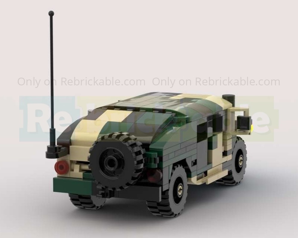 Lego MOC Humvee