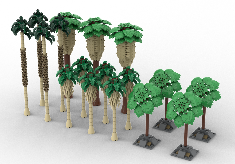 Lego Palm Tree Bundle