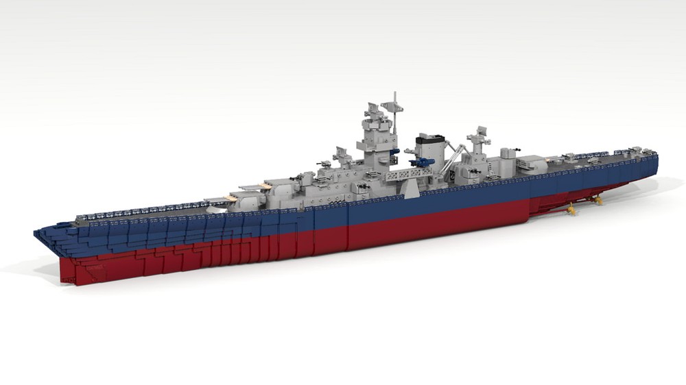 Lego USS Alaska