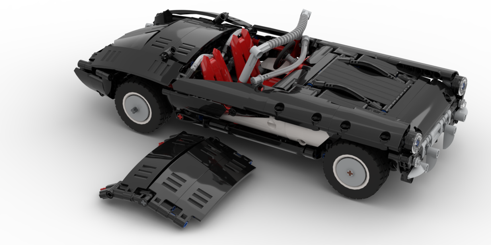 Lego Corvette C1 1957 - Black