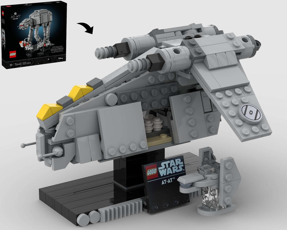 Lego Imperial LAAT/i Gunship Midi Scale - Alternate Build of 75440 AT-AT
