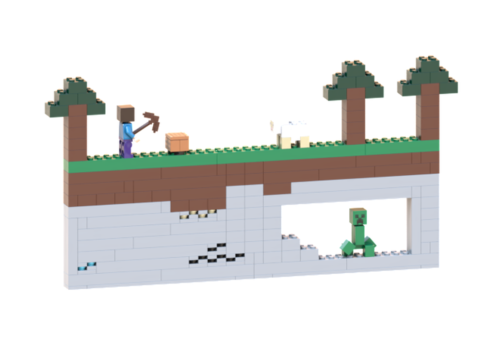 Lego 2d Minecraft - Part 1