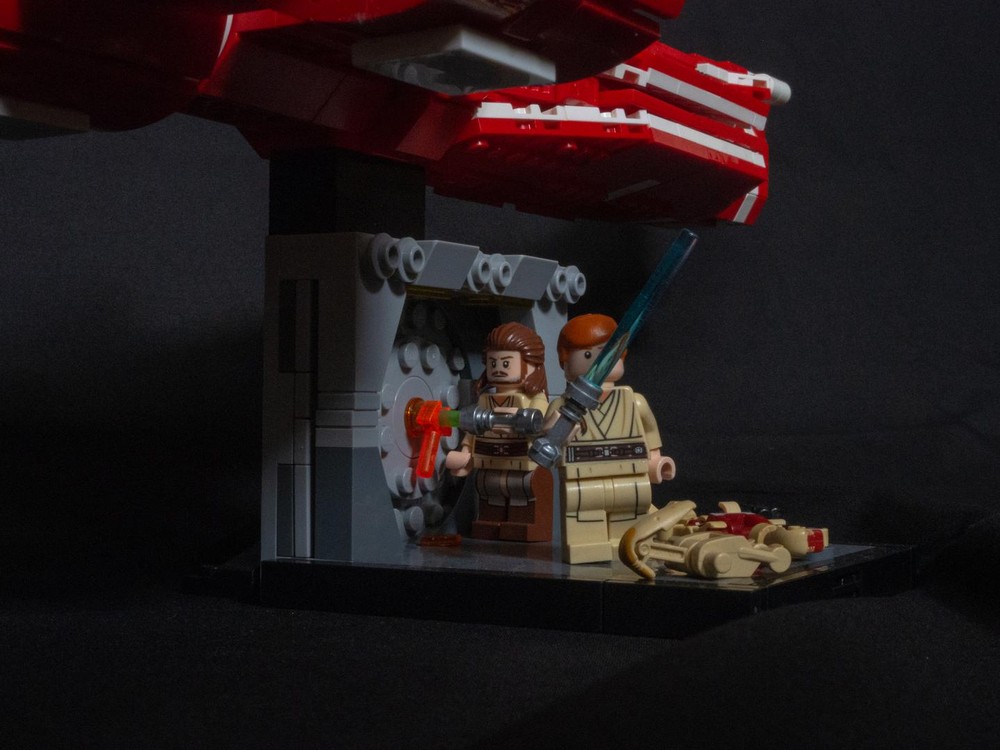Lego Blast Door Diorama