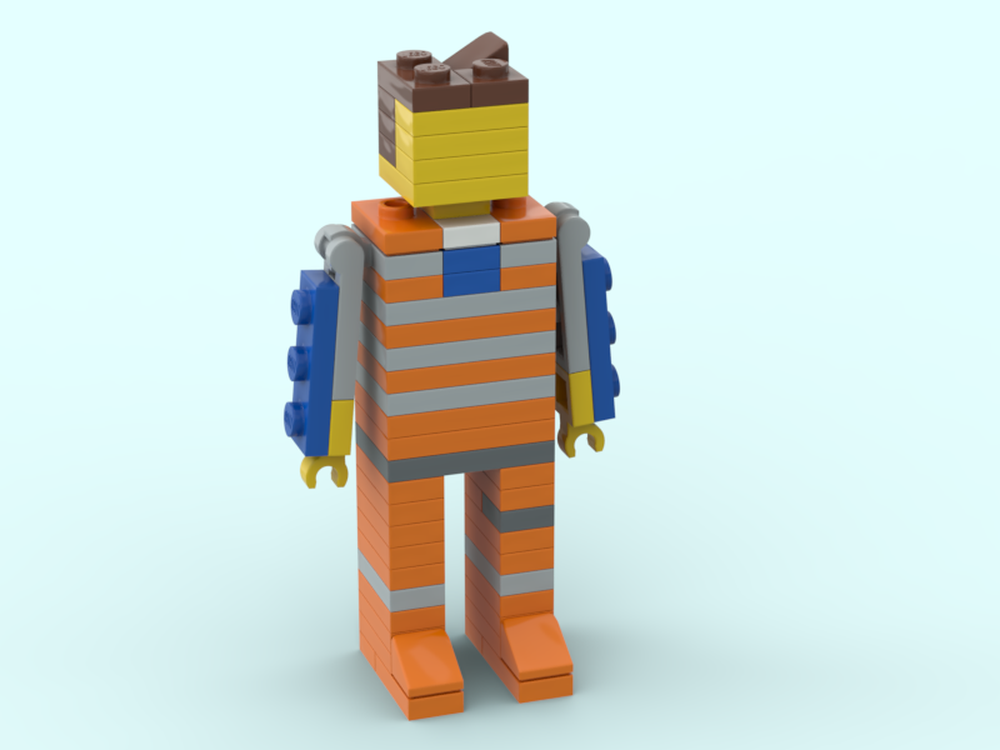 Lego Emmet Brickfigure