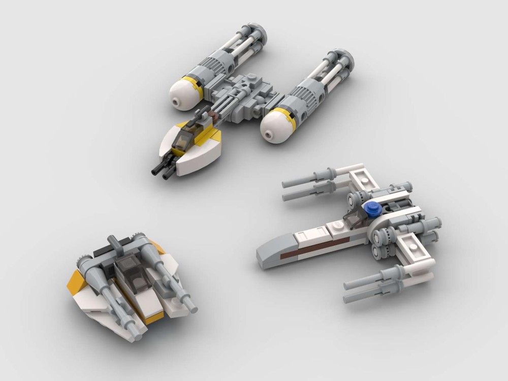 Lego Xwing, Ywing, Snowseeder