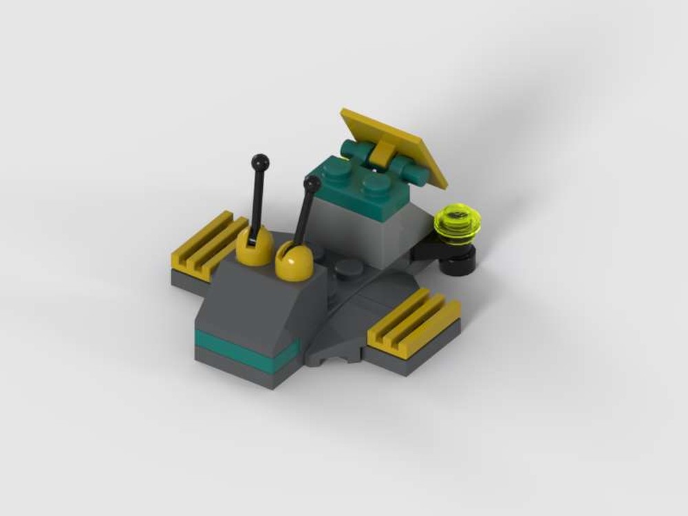 Lego Rock Raiders Hovercraft