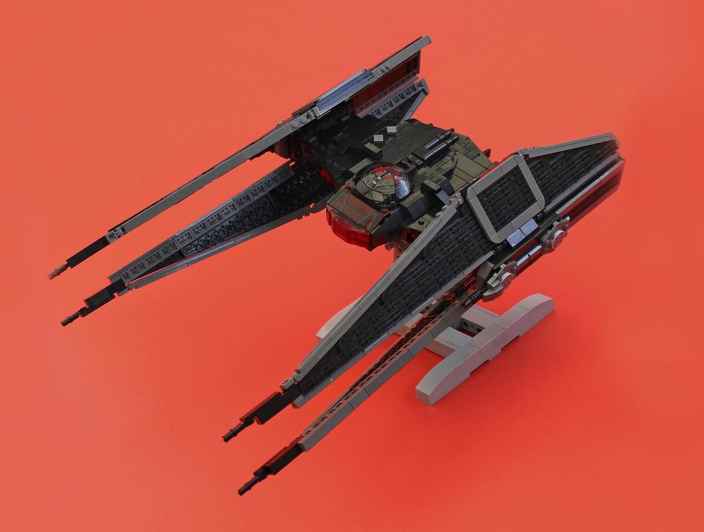 Lego Tie Silencer - Set 75179 Complete Modification