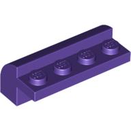 Lego Brick Curved 2 x 4 x 1 1/3 / Dark Purple