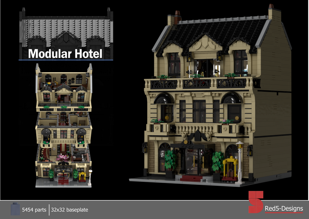 Lego Modular Hotel
