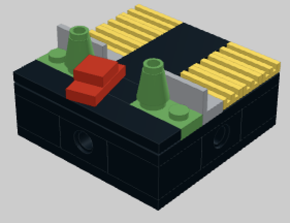 Lego Modular City Parking Lot