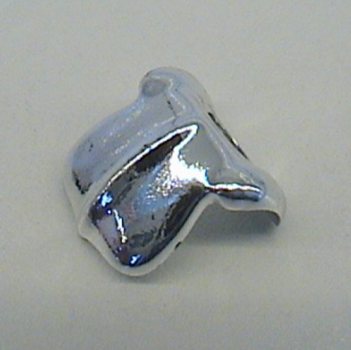 Lego Minifig Neckwear Armour Breastplate / Chrome Silver